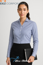 Biz Corporates 40310 Womens Hudson Long Sleeve Shirt