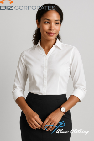 40311 Womens Hudson 3 4 Sleeve Shirt