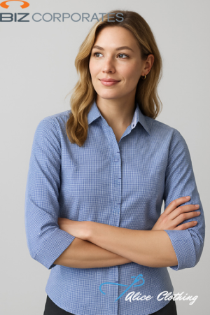 42511 Womens Newport 3 4 Sleeve Shirt