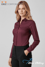 Biz Corporates 40310 Ladies Hudson L S Shirt