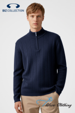 Biz Collection Mens 80 20 Wool Rich Pullover WP10310