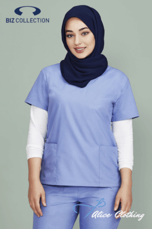 H10622 Womens Classic Scrub Top
