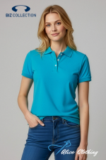 Biz Collection Womens Neon Short Sleeve Polo - P2125