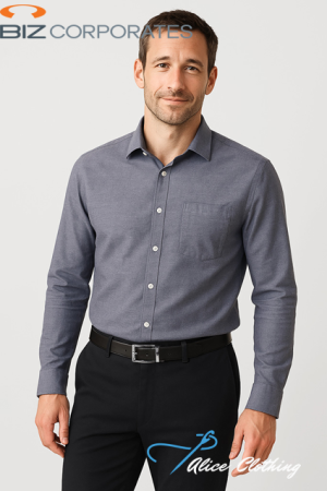 RS968ML Mens Charlie Classic Fit Long Sleeve Shirt - Alice Clothing RS968ML Mens Charlie Classic Fit Long Sleeve Shirt