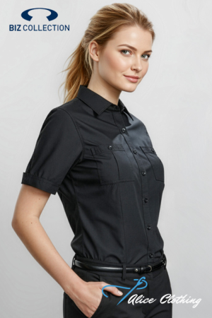 S306LS Biz Womens Bondi Short Sleeve Shirt