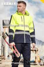 ZJ453 Syzmik Unisex Streetworx 2 In 1 Stretch Softshell Jacket