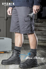 zw012 Syzmik Mens Midweight Drill Cargo Short