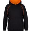 Black/Orange