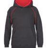 Gunmetal/Red