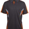 Gunmetal/Orange/Grey