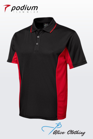7PP Podium Contrast Polo