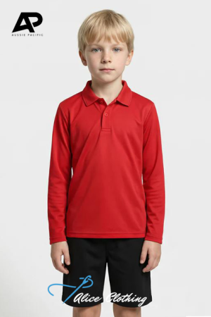 Aussie Pacific Botang Kids L S Polos 3316