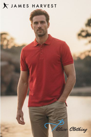 JH200S Neptune Regular Fit Mens Cotton Polo