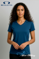 Biz Collection Womens Byron Short Sleeve Polo - P011LS