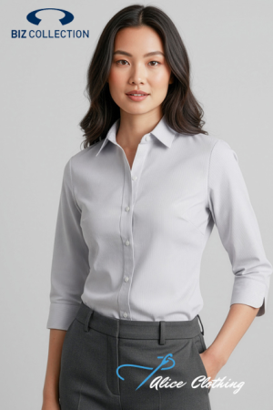 Biz Collection Womens Ambassador ¾ Sleeve Shirt - S29521