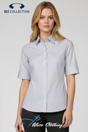 Biz Collection Womens Ambassador Short Sleeve Shirt - S29522