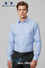 Biz Collection Mens Euro Long Sleeve Shirt - S812ML