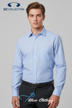 Biz Collection Mens Euro Long Sleeve Shirt - S812ML