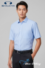 Biz Collection Mens Euro Short Sleeve Shirt - S812MS