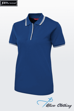 2LCP JBs Ladies Contrast Polo