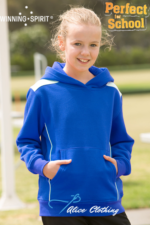 FL19K CROXTON Kids Contrast Fleece Hoodie