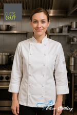 CJL20 Light Weight Ladies Chefs Jacket LS