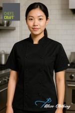 CJL22 Light Weight Ladies Chefs Jacket SS