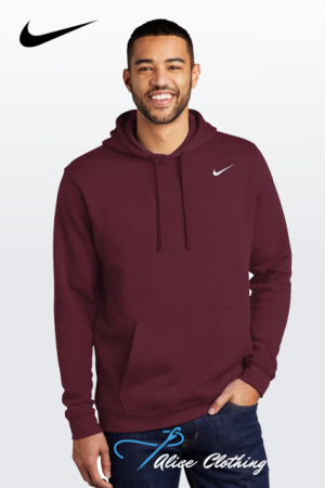 Nike Club Fleece Pullover Hoodie CJ1611 - Alice Clothing Nike Club Fleece Pullover Hoodie CJ1611