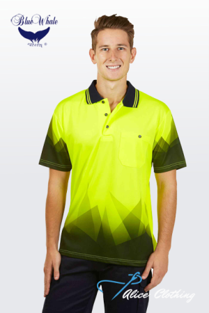 P65 Triangular Design Hi Vis Polo
