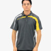 Charcoal/White/Yellow
