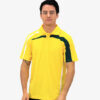 Yellow/Dark Green/White