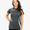 Charcoal/White/Orange