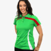 Emerald Green/White/Red