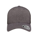 110MT MELANGE CHARCOAL.BLACK FRONT ANGLE STICKER