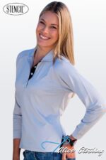 Stencil® 1142 Team Ladies L/S Polo