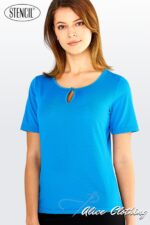 Stencil® 1258S Silvertech Ladies S/S Top