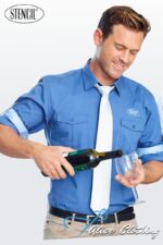 Stencil Hospitality Nano 2034L Mens L/S Shirt