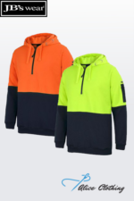 6HVHZ JB's Hi Vis ½ Zip Hoodie