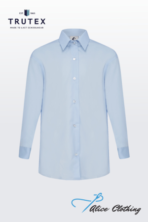 Trutex Girls L S Blouse with Button Up Collar ATPB