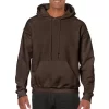 18500 Adult Hooded Sweatshirt Dark Chocolate