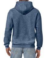 18500 Adult Hooded Sweatshirt Heather Sport Dark Navy 1