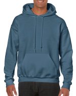 18500 Adult Hooded Sweatshirt Indigo Blue