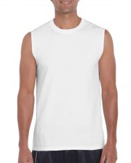 2700 Adult Sleeveless T Shirt White