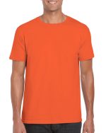 64000 Adult T Shirt Orange