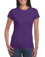 64000L Ladies T Shirt Purple