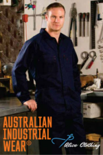 WA07/WA08 AIW Mens 310G Cotton Drill Coverall - Alice Clothing WA07/WA08 AIW Mens 310G Cotton Drill Coverall