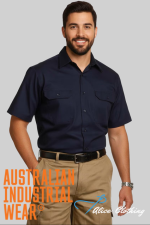 WT01 COTTON WORK SHIRT - Alice Clothing WT01 COTTON WORK SHIRT