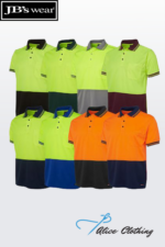 6HVPS JB's Hi Vis S/S Traditional Polo