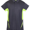 Charcoal/Lime