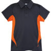 Charcoal/Orange